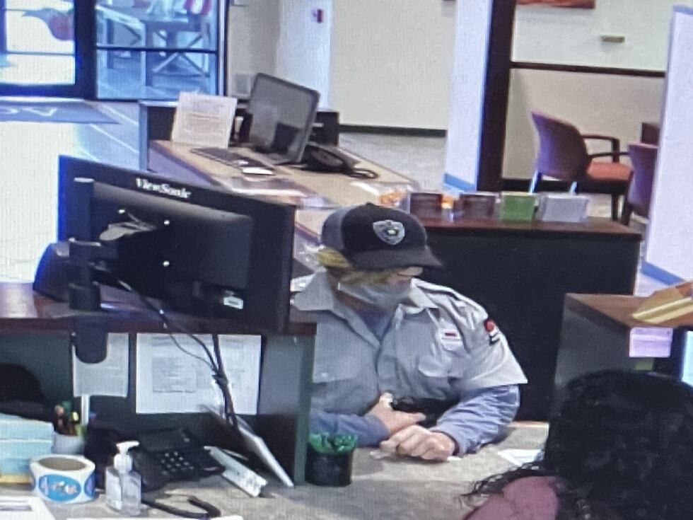 Amarillo police are investigating a bank robbery. (Amarillo Police Department)