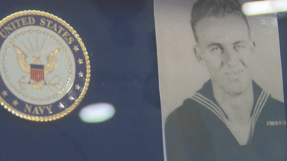 Memphis is home to Texas' only USS Indianapolis survivor, Cleatus Lebow. (Source: KFDA)