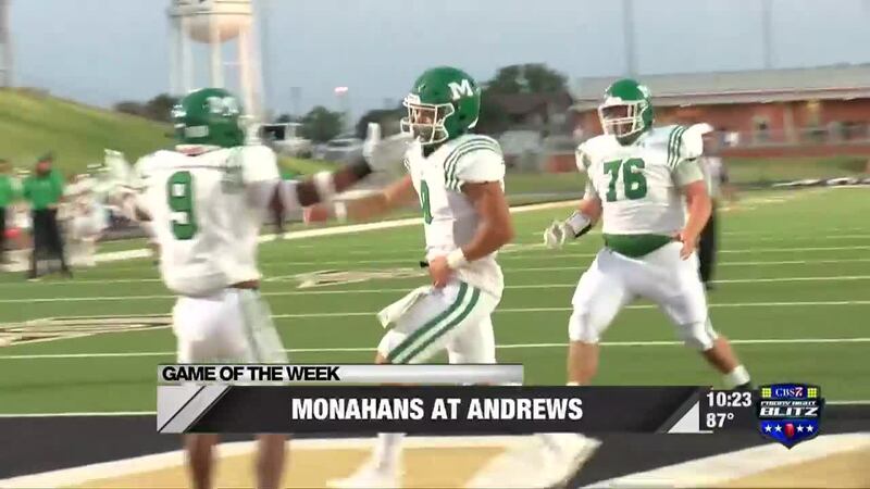 Monahans vs. Andrews football
