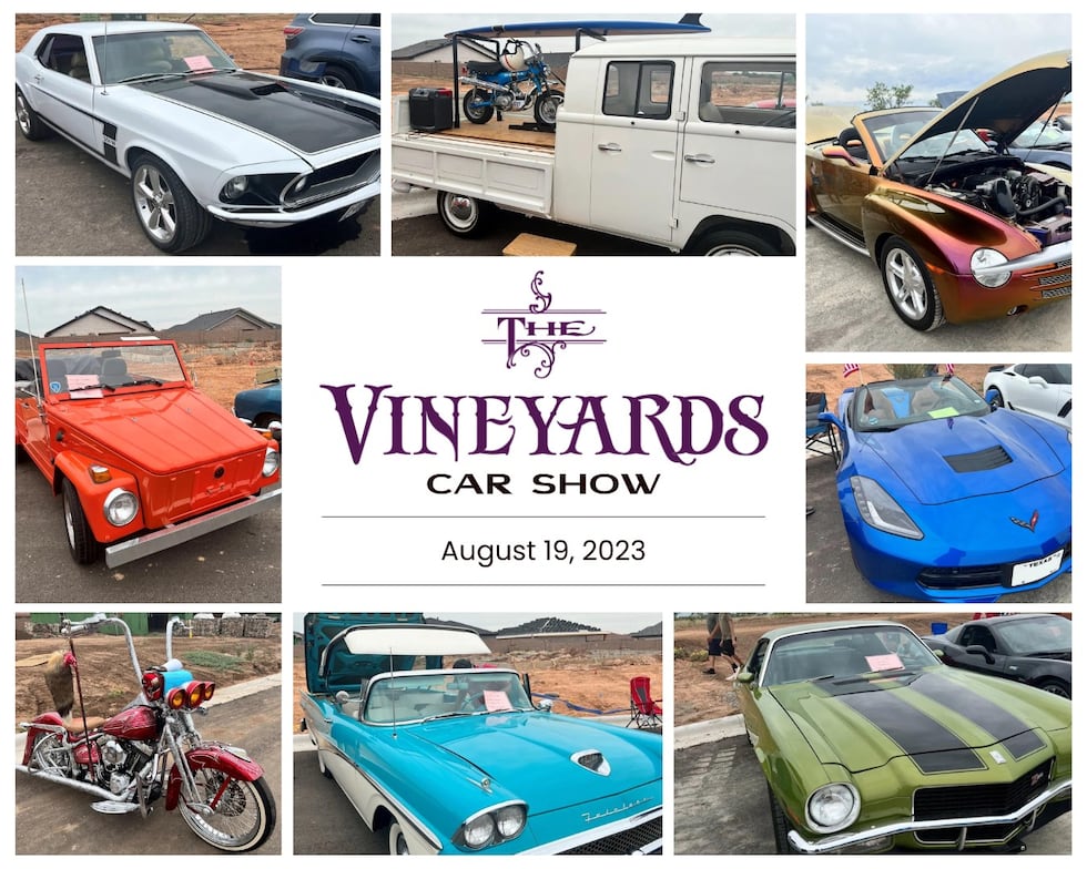 Amarillo Area Corvette Club, Vineyards of Amarillo hosting free car show