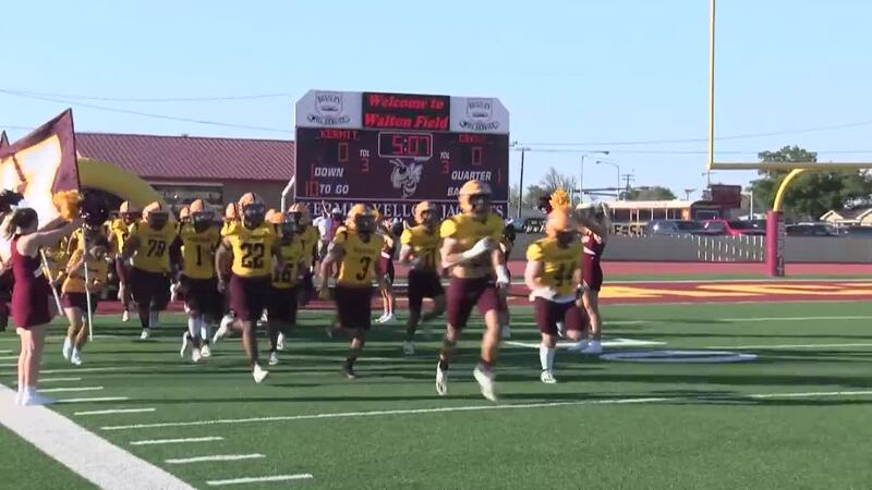 HIGHLIGHTS: Kermit Yellow Jackets defeats Crane Golden Cranes 38-36