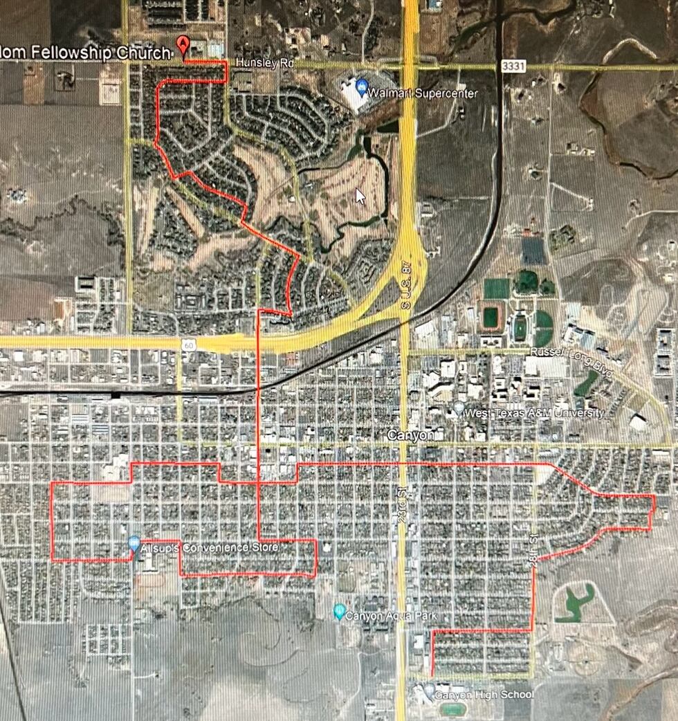 Canyon ISD high school bands will be completing their annual marchathon.