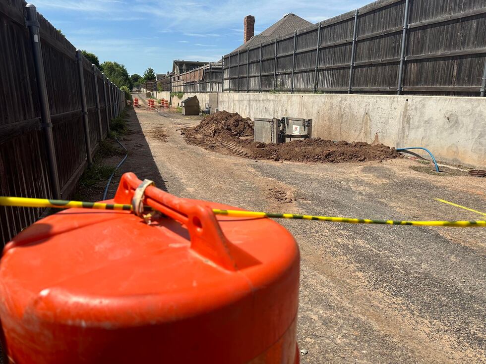 The City of Amarillo is working to repair a water main break near Sweetgum Lane.