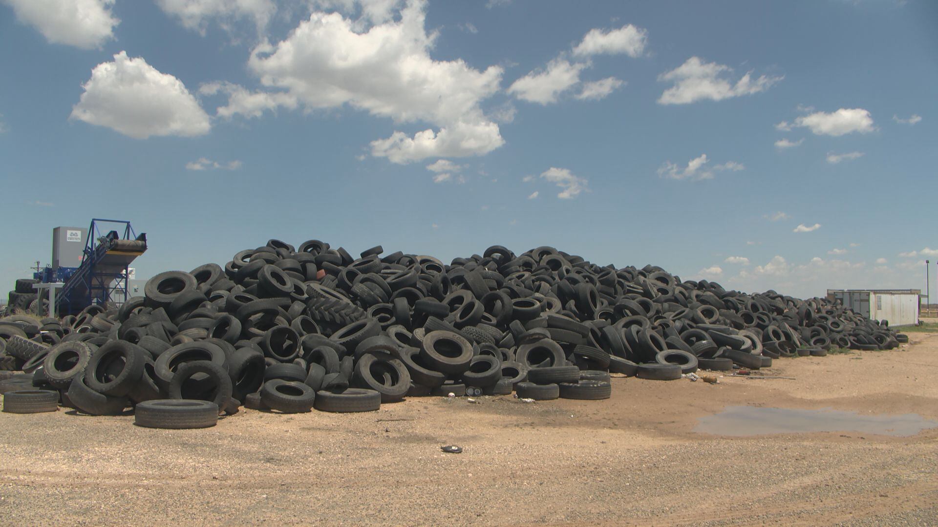 Over 1,200 tons of tires will be destroyed at Amarillo landfill - Vimarsana News