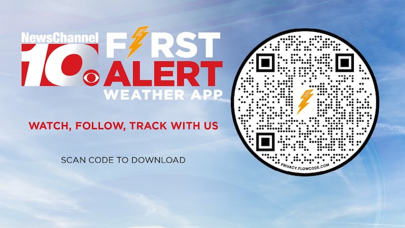 NewsChannel 10 First Alert Weather App QR code.