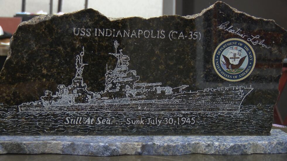 Memphis is home to Texas' only USS Indianapolis survivor, Cleatus Lebow. (Source: KFDA)